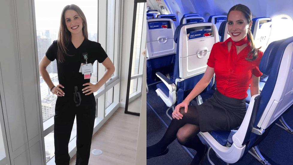 Hannah Kimmel Juggles Two Jobs—Nurse and Flight Attendant. Here’s How