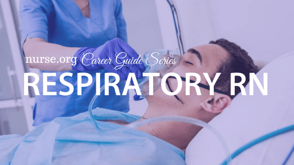 Nurse holding oxygen mask to patient's face in hospital room