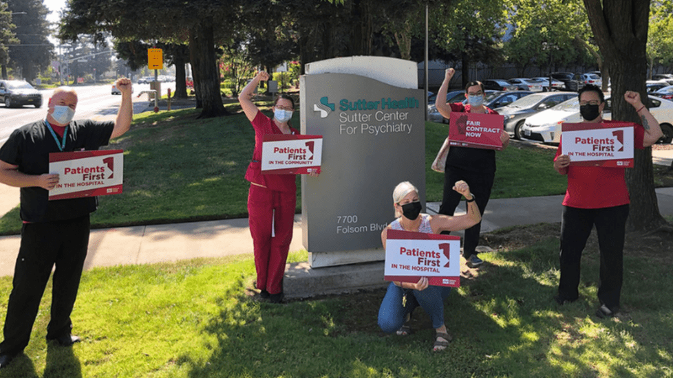 8,000 Sutter Health Nurses Strike Over Unsafe Staffing