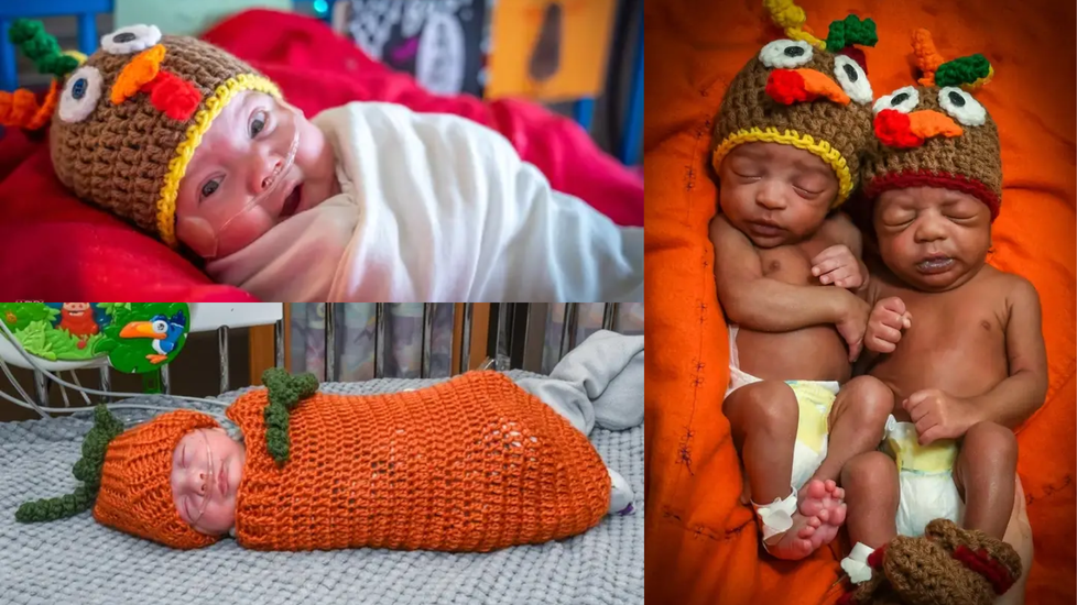 NICU Babies Dressed as Turkeys Will Melt Your Heart