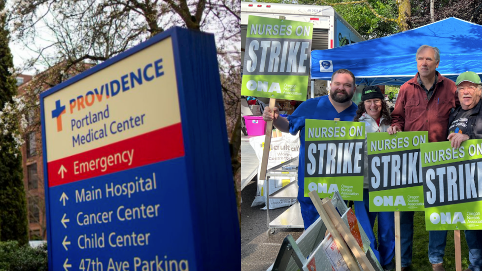 1800+ Nurses Strike at Providence Portland Hospital, First in 22 Years