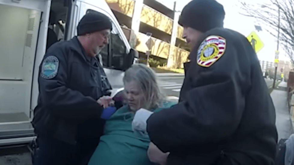 Bodycam of Woman Who Had a Stroke in Police Car Following Hospital Discharge Released