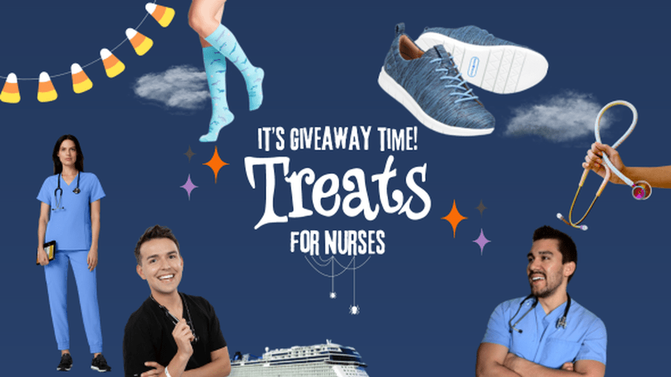 Treats For Nurses, Enter To Win - NurseCon Mexico Cruise, Scrubs, Shoes, Stethoscopes!