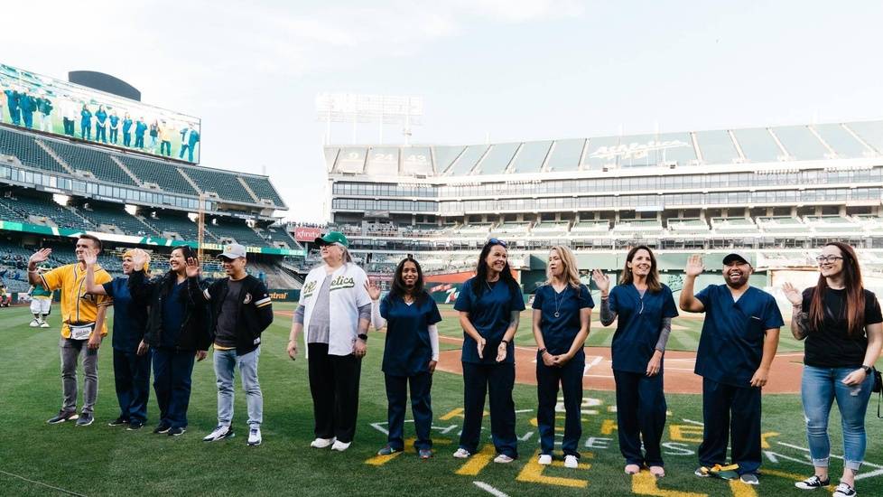 The Oakland A's Nurse Night 2019 - Recap!