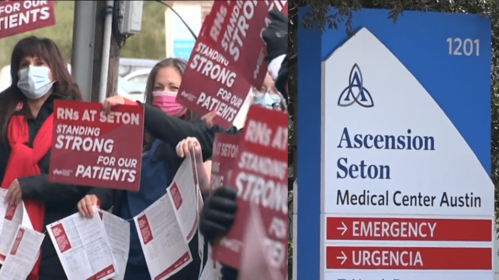Nurses Authorize Strike at Ascension Seton, Largest In Texas History