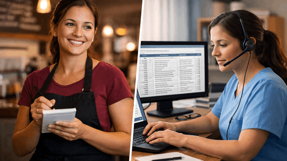 Career changer moving from service industry job to remote medical billing and coding career.