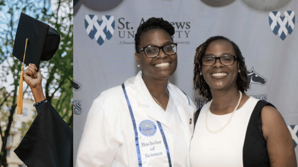 Daughter Graduates From Nursing School Mother Created