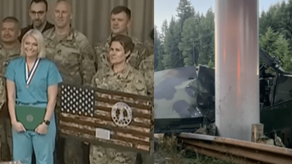 Off-Duty Nurse Who Saved Guardsman’s Life After Car Crash Honored