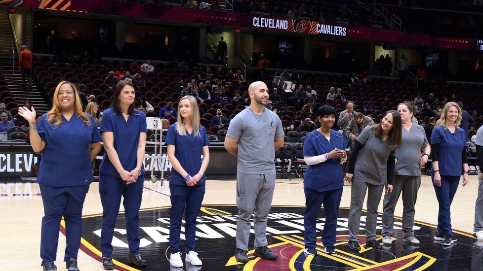Cleveland Cavaliers Nurse Night 2019, Nurse Hero Awards