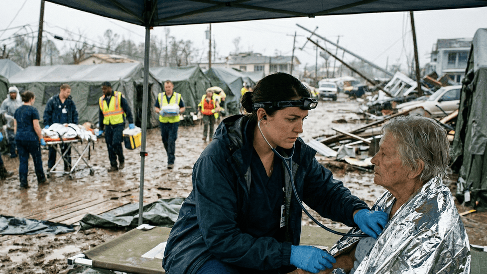Free New Program Teaches Nurses How to Survive the Mental Toll of Natural Disasters
