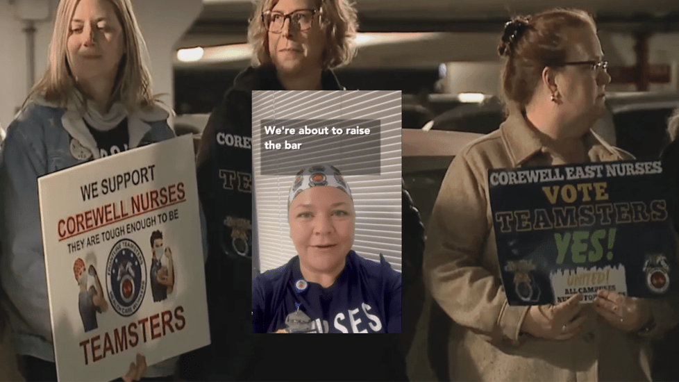 9600 Corewell Nurses Vote YES To Join The Teamsters Union