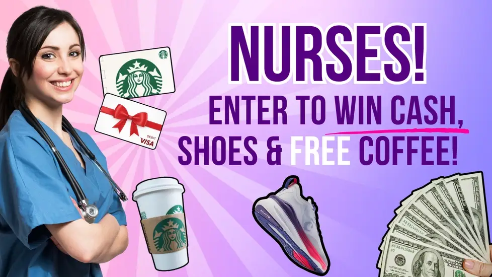 Nurse's Enter To Win Cash, Free Coffee and Clove Shoes! 🎉🚢