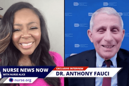 Dr Fauci responds to nurse.org  questions
