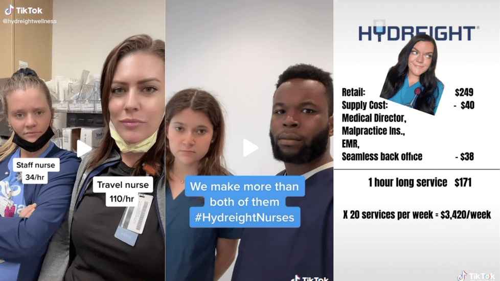 What is a Hydreight Nurse and Do They Make $100 an Hour?