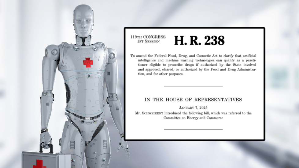 AI Could Prescribe Without Human Oversight and Be ‘Licensed by Law’ If This Bill Passes
