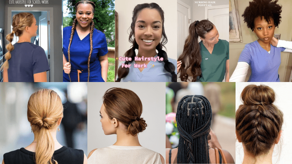 Cute and Protective Hairstyle Ideas For Nurses of All Hair-Types