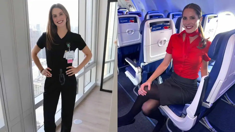 Hannah Kimmel Juggles Two Jobs—Nurse and Flight Attendant. Here’s How