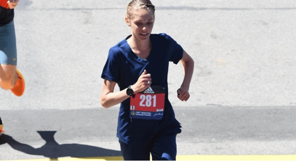 Nurse Runs the Boston Marathon in Moxie Scrubs For a Cause, Here's The Reason Why