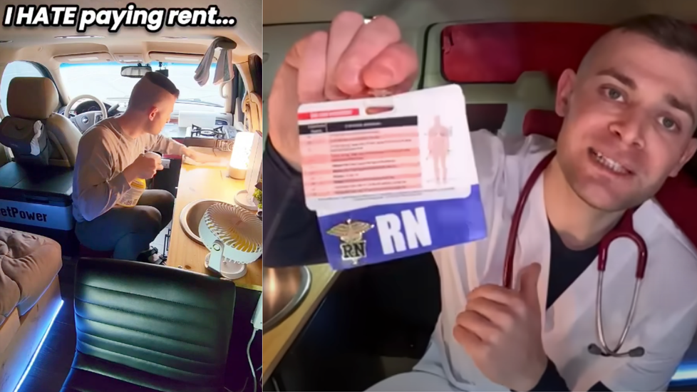 Nurse Who Lives in Car Turned Tiny Home Hates Paying Rent, Loves Saving Money