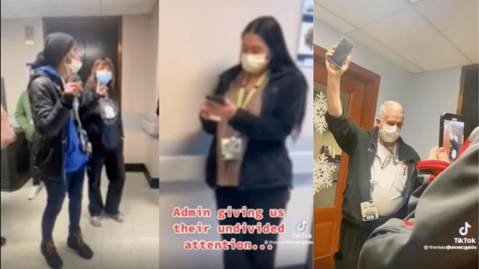 Nurses With 1:53 Staffing Ratio Confront Admin in Viral TikTok, State Investigates