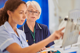 instructor teaching at rn to bsn program