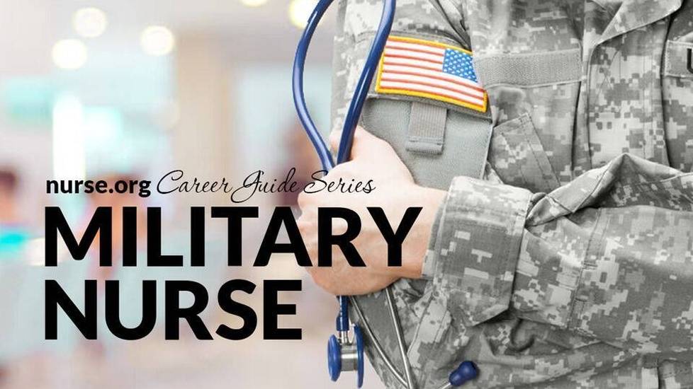 US military nurse holding a stethoscope