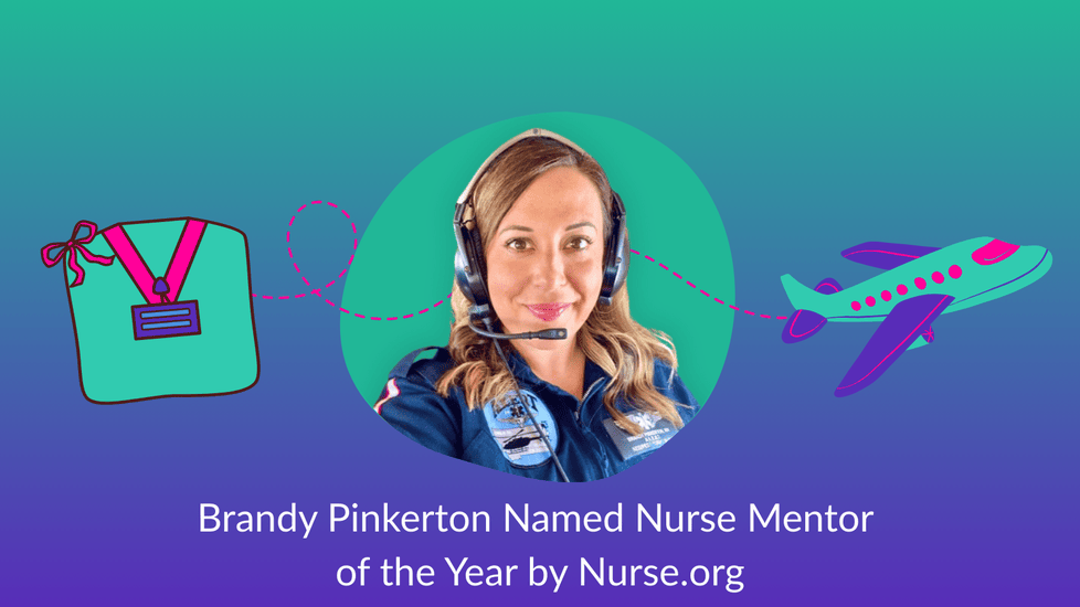 Brandy Pinkerton Named Nurse Mentor of the Year By Nurse.org!