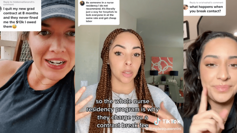 Nurses Say Hospitals Charged Them $2,000+ For Quitting Contract Early