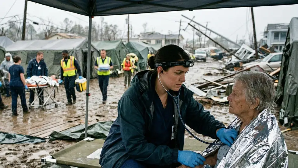Free New Program Teaches Nurses How to Survive the Mental Toll of Natural Disasters
