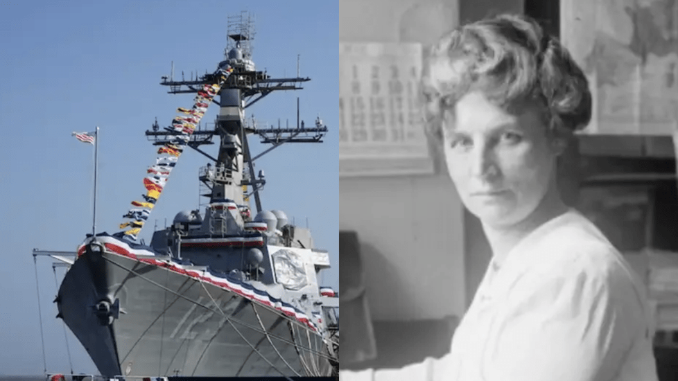 Navy Ship Named After Acclaimed Navy Corps Nurse
