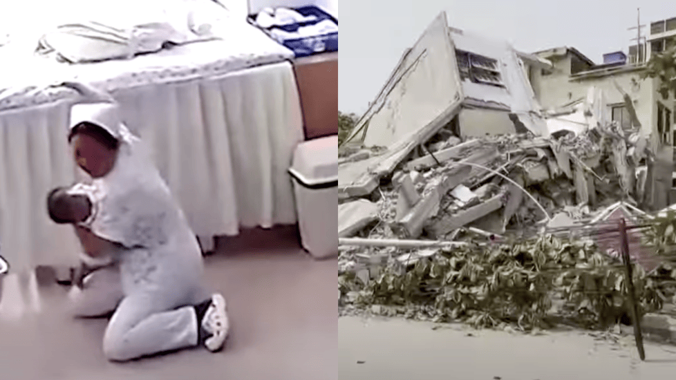 Nurses Shield Newborns as Earthquake Rocks Hospital