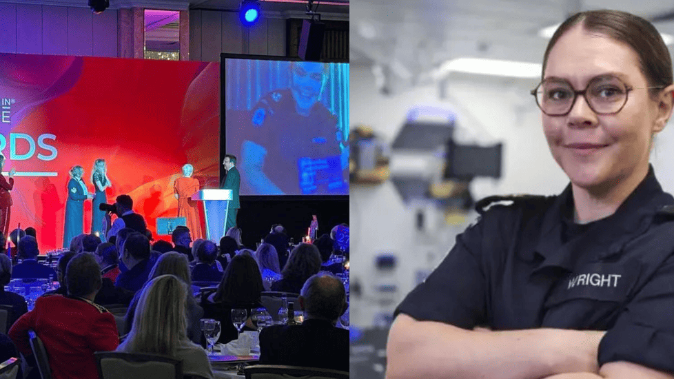 The Royal Navy’s First Submarine Mental Health Nurse Just Won Woman of the Year 2025