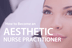 how to become an aesthetic nurse practitioner