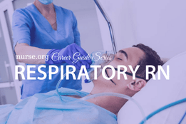 Nurse holding oxygen mask to patient's face in hospital room