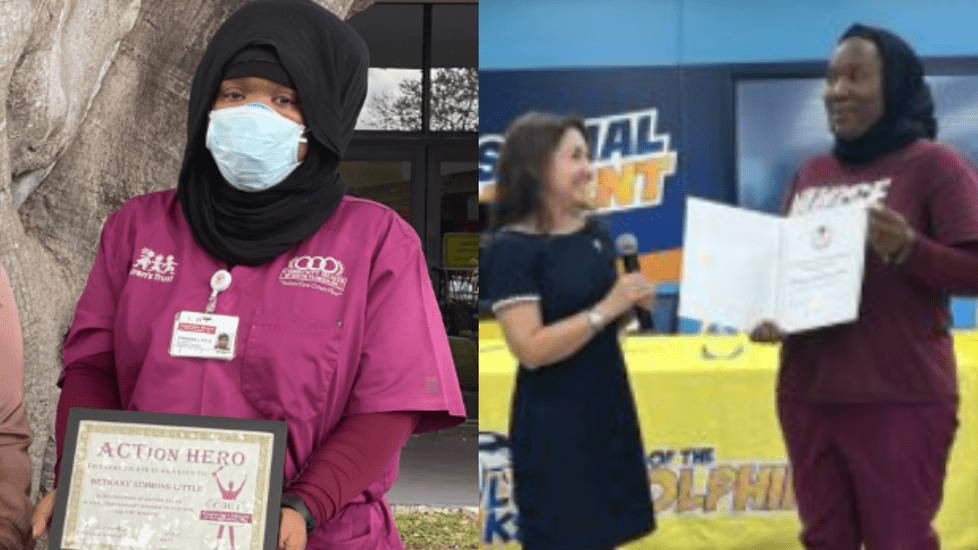 School Nurse Honored with American Red Cross Award For Saving Teacher's Life