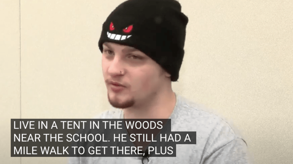 Why This Student Had To Live In a Tent To Attend School and Became a Nurse's Aide