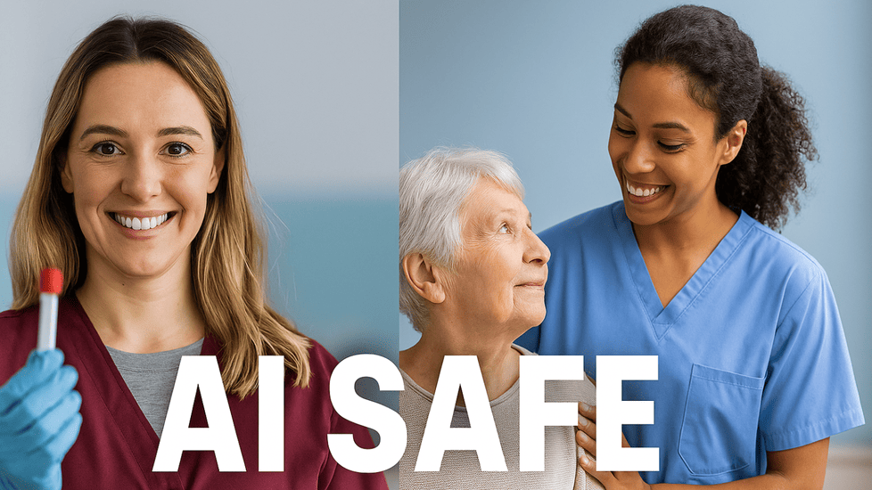 Nursing Assistants, Phlebotomists Top AI-Proof Jobs—See Who’s Safe (and Who’s Not)