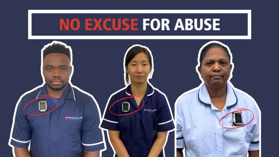 Nurses to Wear Body Cameras as Hospitals Combat Rising Abuse, In London