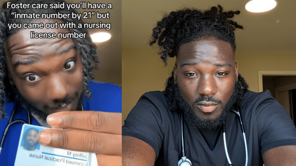 Foster Care Told Jeffrey He'd Be in Prison By Age 21, He Became a Nurse Instead