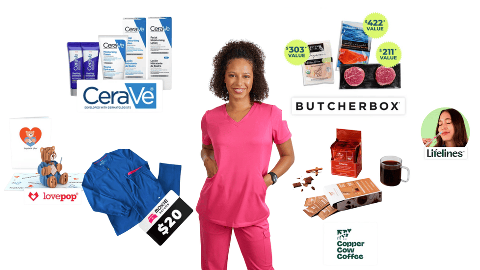 10K Nurses Get FREE Coffee & CeraVe Skincare & $20 Off Moxie Scrubs - Claim Yours!