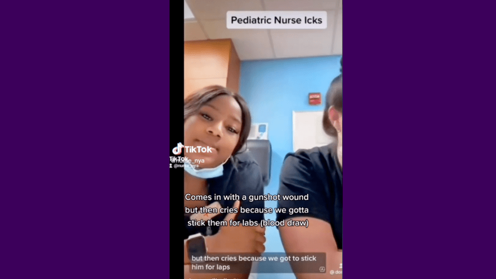Nurses Fired For Mocking Child With Gunshot Wound on TikTok