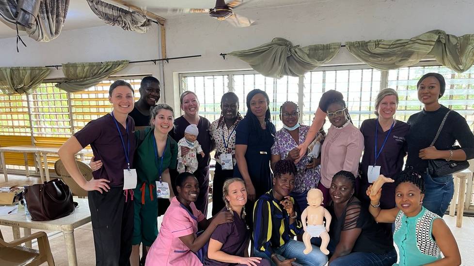 U.S. Nurse Volunteers Help Open the First PICU in Nigeria