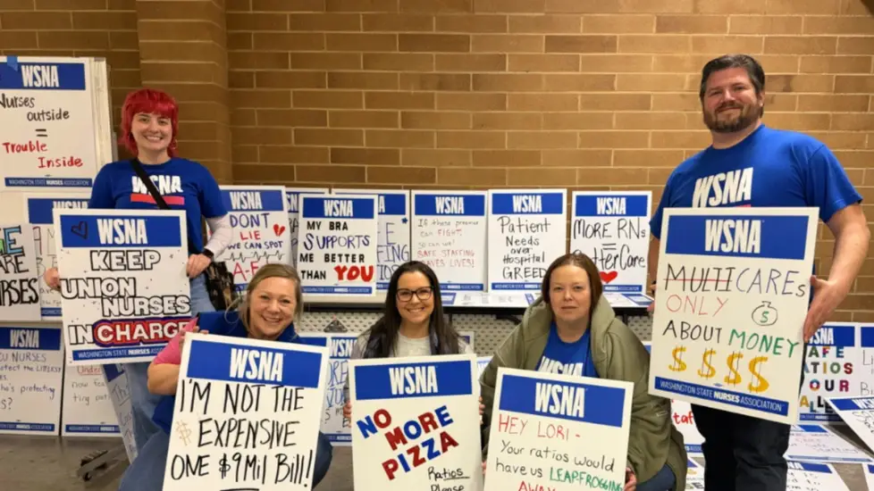 WA Nurses With Rare Safe Staffing Ratios Could Lose Them, Picket Planned