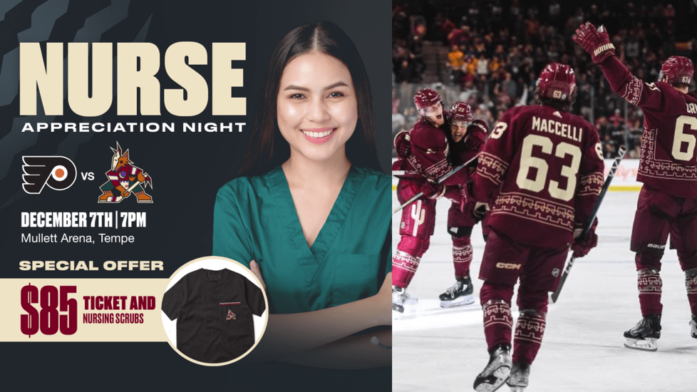 Arizona Coyotes Nurse Appreciation Night 2023