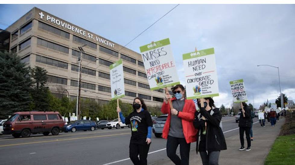 Providence Nurses Vote to Strike in Oregon