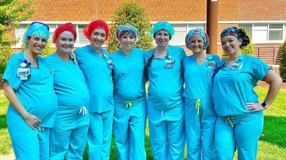 9 CRNAs Pregnant At The Same Time at Cone Health